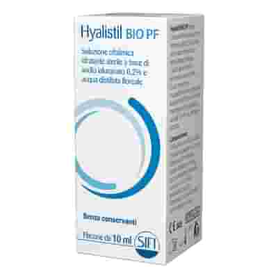 GOCCE OCULARI HA 0,2% E ACQUE DISTILLATE HYALISTIL BIO PF FRUTTI ROSSI 10 ML