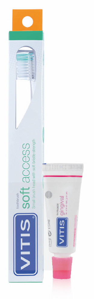 Vitis Spazzolino Soft Access + Dentifricio Gingival 15 Ml