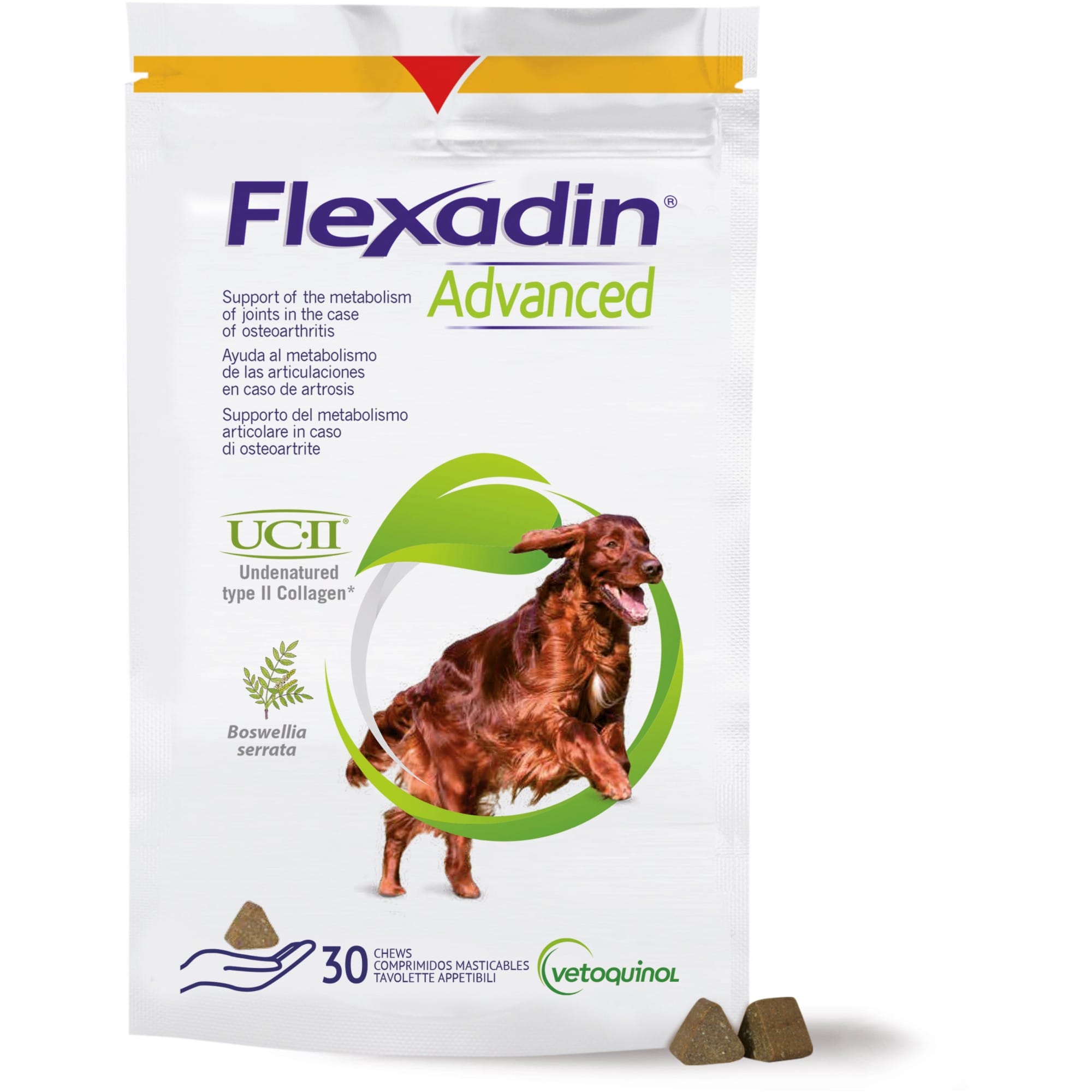 Flexadin Advanced Cane Tutte Le Taglie 30 Tavolette Appetibili