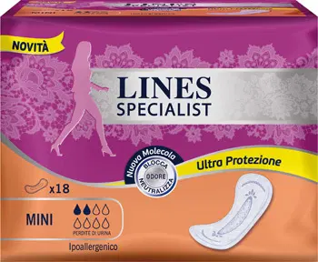 LINES SPECIALIST PANNOLONE MINI FARMA 18 PEZZI LINES SPECIALIST PANNOLONE MINI FARMA 18 PEZZI