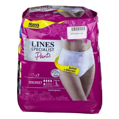 LINES SPECIALIST PANTS DISCREET L FARMA 7 PEZZI LINES SPECIALIST PANTS DISCREET L FARMA 7 PEZZI