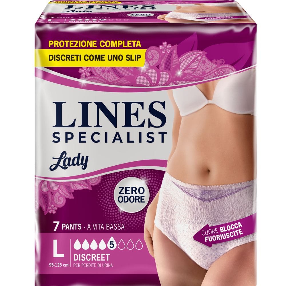 LINES SPECIALIST PANTS DISCREET L FARMA 7 PEZZI