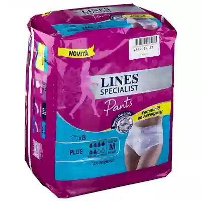 LINES SPECIALIST PANTS PLUS M FARMA 8 PEZZI