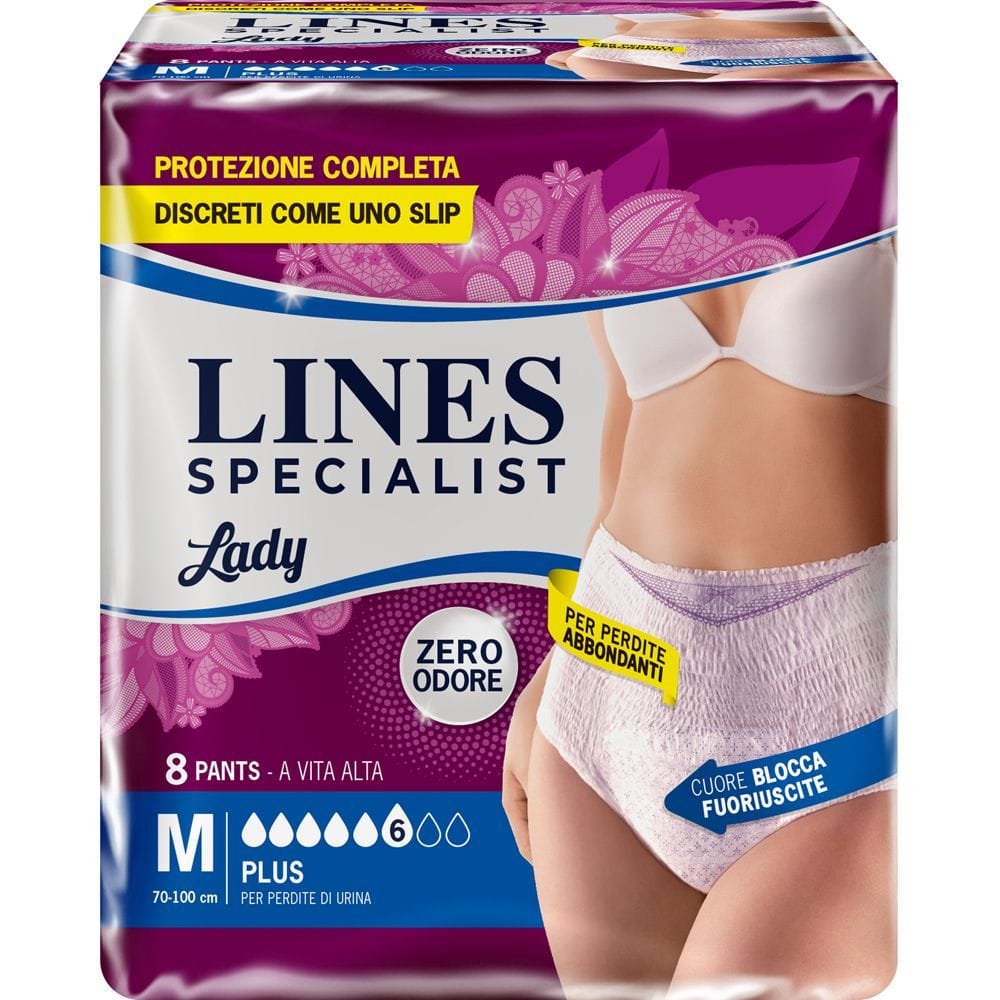 LINES SPECIALIST PANTS PLUS M FARMA 8 PEZZI