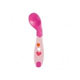 CHICCO CUCCHIAIO ANGOLATO 8M+ ROSA