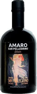 AMARO ELISIR SAN PELLEGRINO 23% VOL 500 ML AMARO ELISIR SAN PELLEGRINO 23% VOL 500 ML