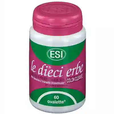 ESI LE DIECI ERBE COLON CLEANSE 60 OVALETTE