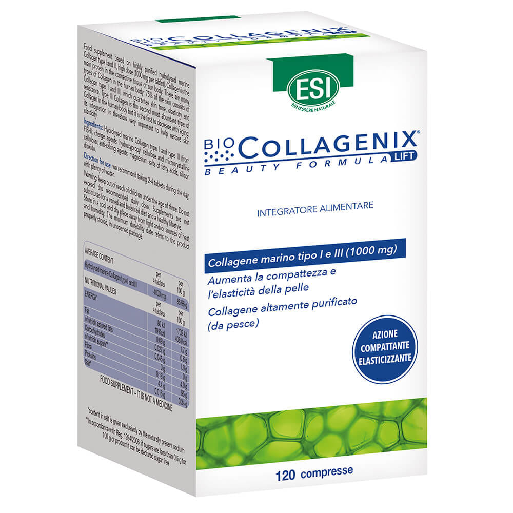ESI BIOCOLLAGENIX 120 COMPRESSE