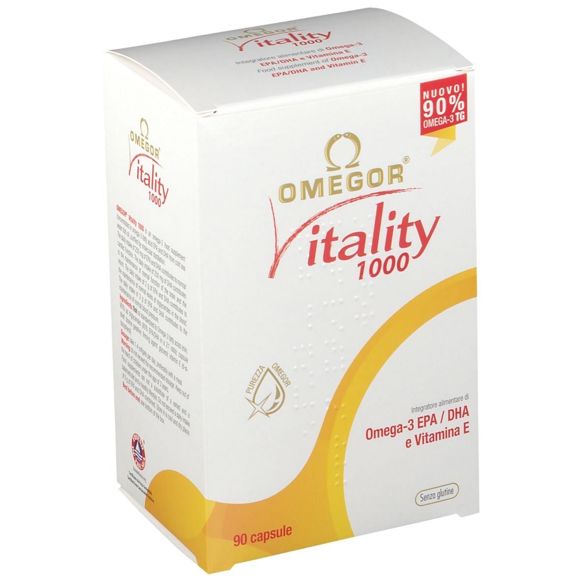 Omegor Vitality 1000 90 Capsule