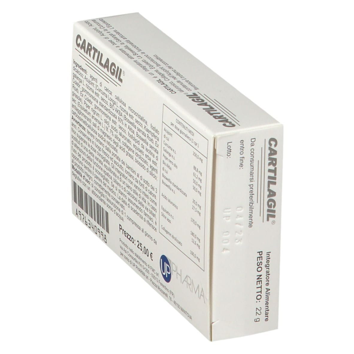 CARTILAGIL 20 COMPRESSE