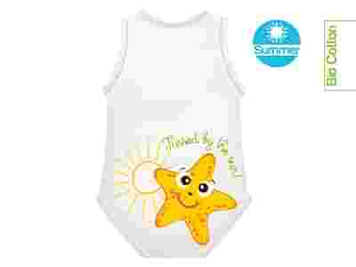 BODY 0/36M BIO COTTON SUMMER SEALIFE STELLA MARINA