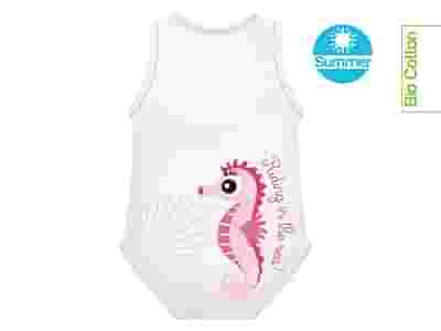 BODY 0-36M BIO COTTON SUMMER SEALIFE CAVALLUCCIO MARINO