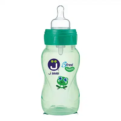 J BIMBI BFREE ME VERDE 260 ML BIBERON IN PP CON TETTARELLA IN SILICONE J BIMBI BFREE ME VERDE 260 ML BIBERON IN PP CON TETTARELLA IN SILICONE