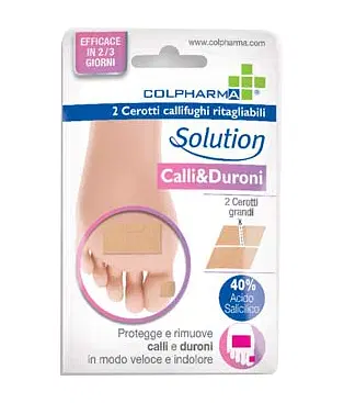 CEROTTO CALLIFUGO RITAGLIABILE CALLI E DURONI COLPHARMA 2 PEZZI CEROTTO CALLIFUGO RITAGLIABILE CALLI E DURONI COLPHARMA 2 PEZZI