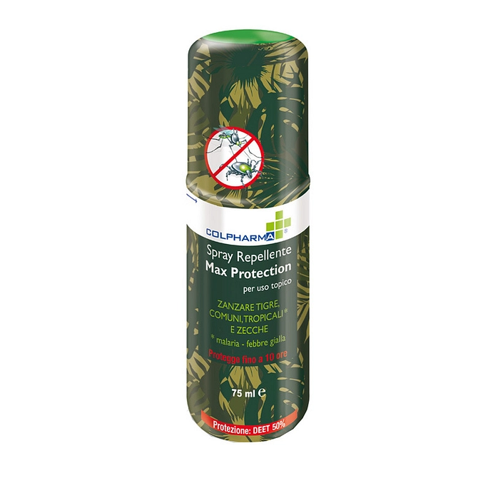Colpharma Spray Repellente Max Protection Deet 50 75 Ml