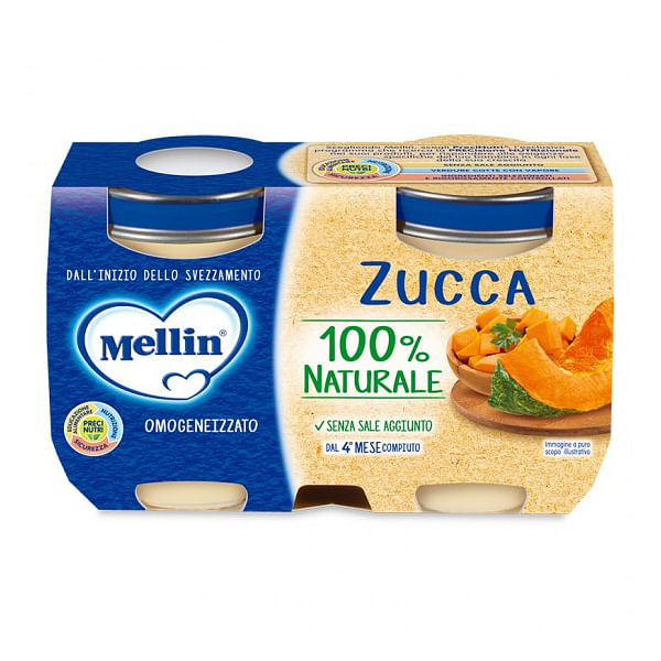 Omogeneizzato Zucca 2 X 125 G