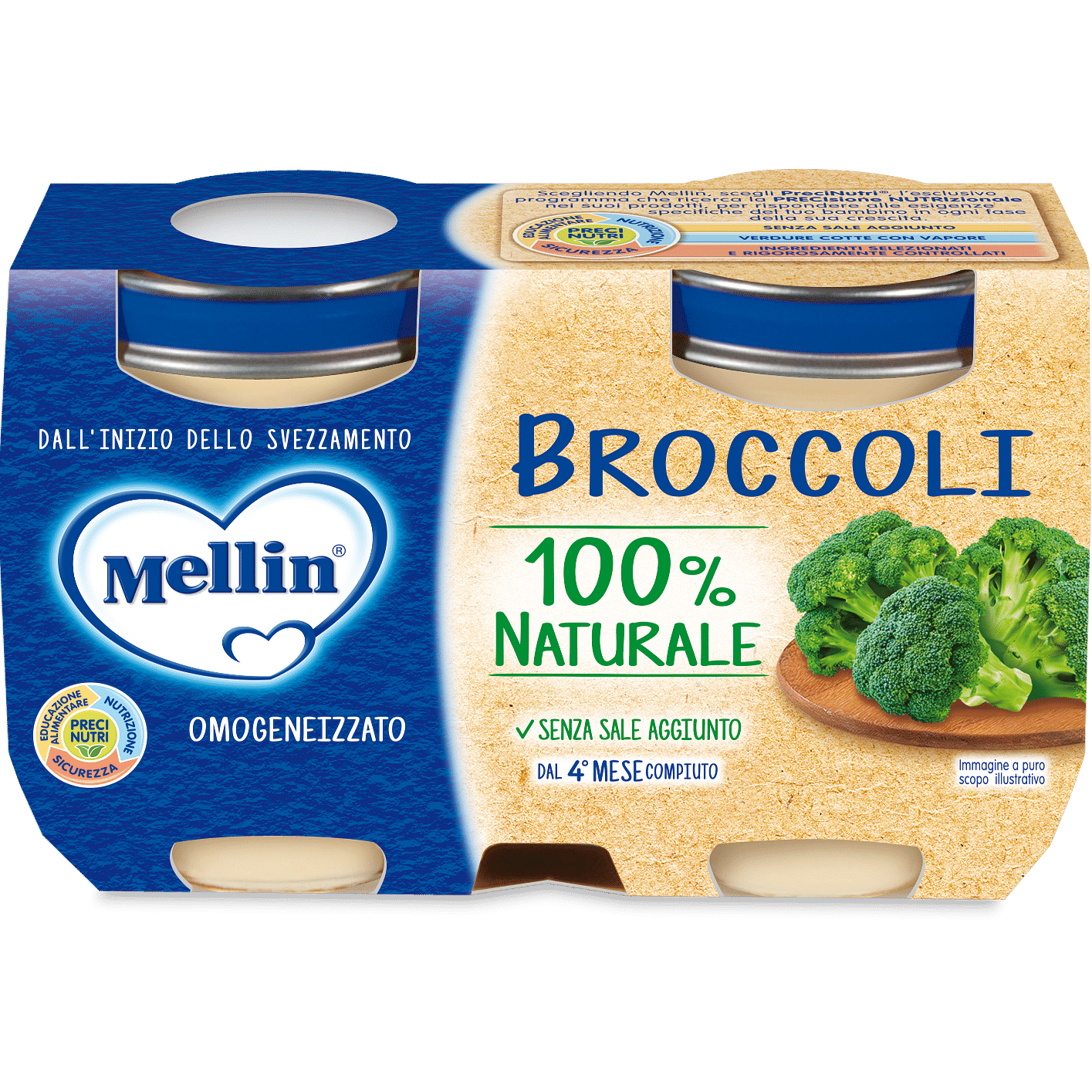 Omogeneizzato Broccoli 2 X 125 G