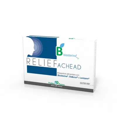 BIOSTERINE RELIEF ACHEAD 12 COMPRESSE BIOSTERINE RELIEF ACHEAD 12 COMPRESSE