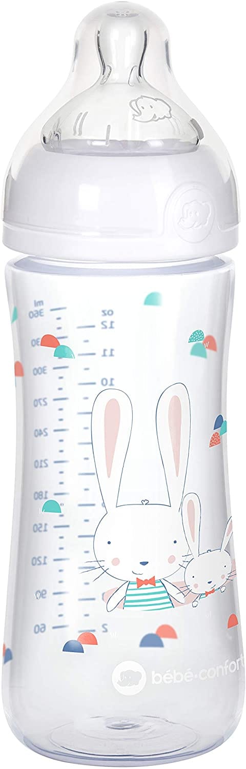 BEBE CONFORT BIBERON IN POLIPROPILENE DA 360 ML T2 SWEET BUNNY NEW
