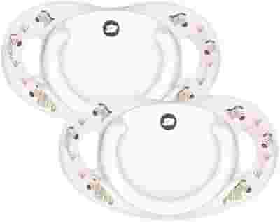BEBE CONFORT SUCCHIETTO IN SILICONE 0/6 MESI SAVANNAH BIANCO 2 PEZZI