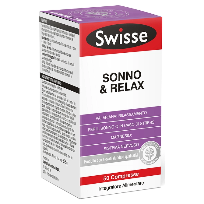 Swisse Sonno&Relax 50 Compresse