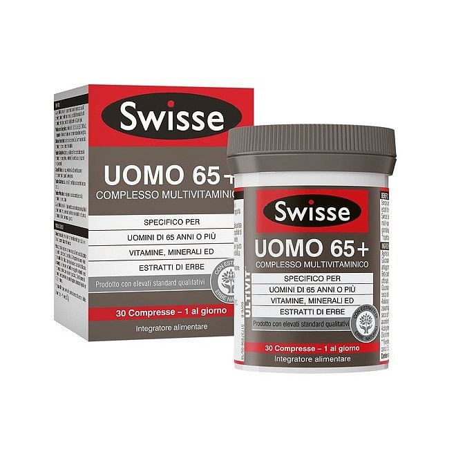 Swisse Uomo 65+ Complesso Multivitaminico 30 Compresse