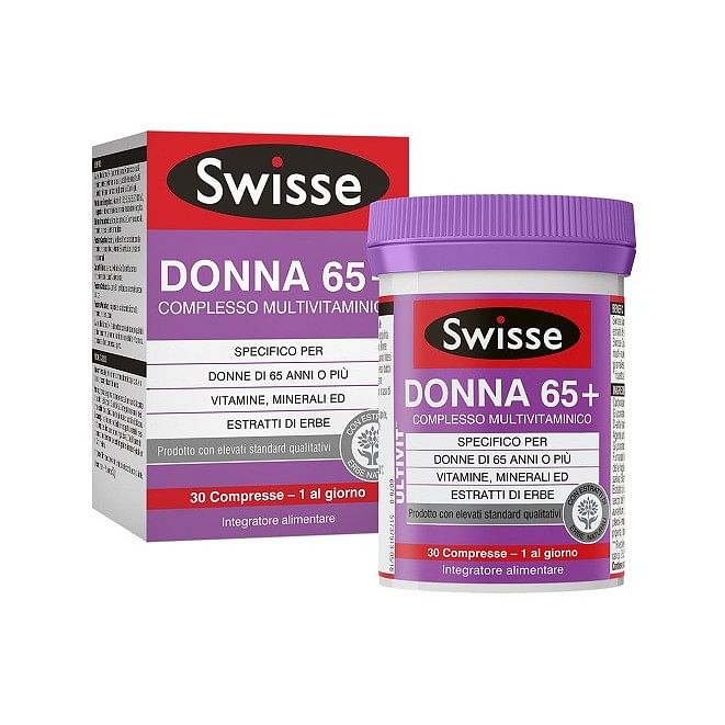 Swisse Donna 65+ Complesso Multivitaminico 30 Compresse