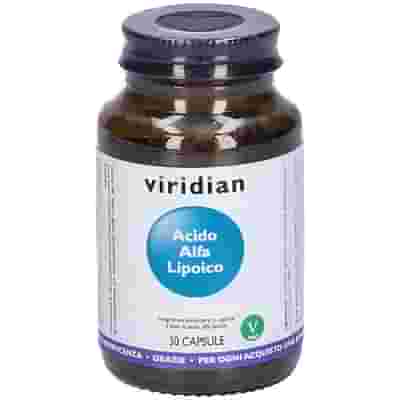 VIRIDIAN ACIDO ALFA LIPOICO 30 CAPSULE VEGETALI
