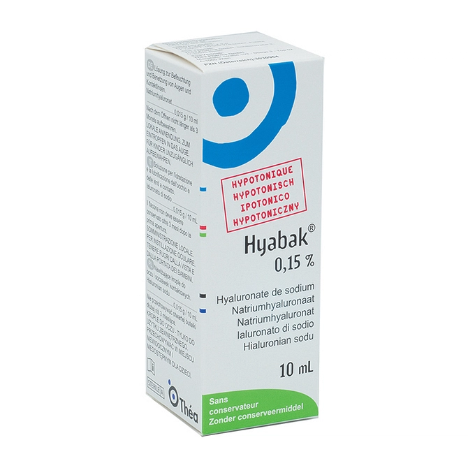 Hyabak 0,15% Soluzione Oftalmica 10 Ml