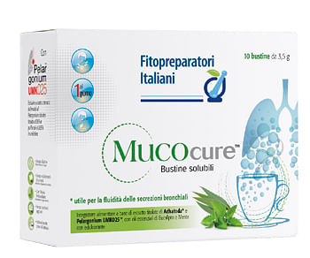 Fitopreparatori Italiani Mucocure 10 Bustine Solubili