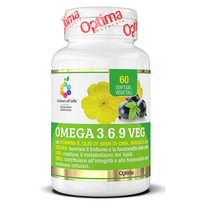Colours Of Life Omega 3 6 9 Veg 60 Soft Gel