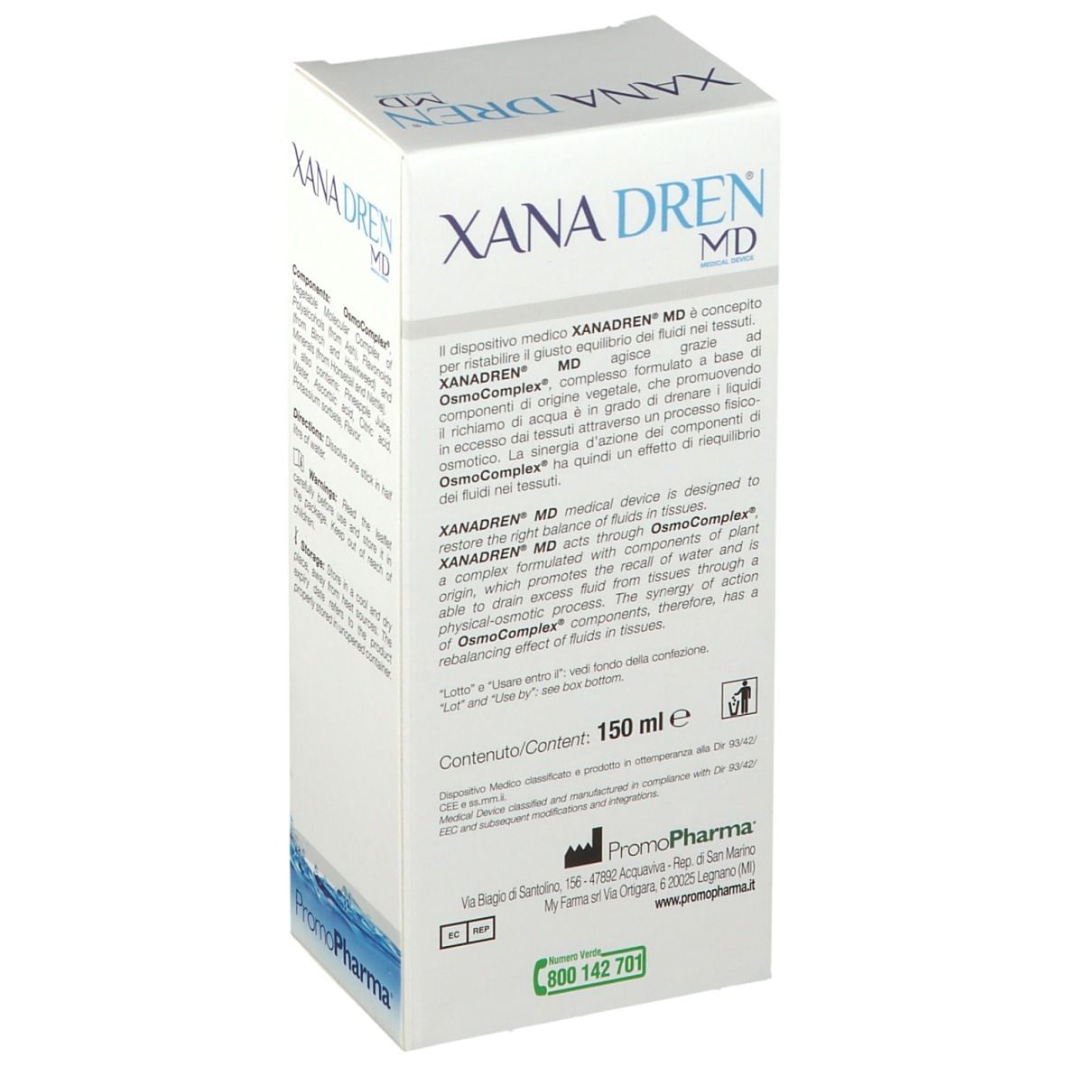 XANADREN ANANAS 10 STICK PACK X 15 ML