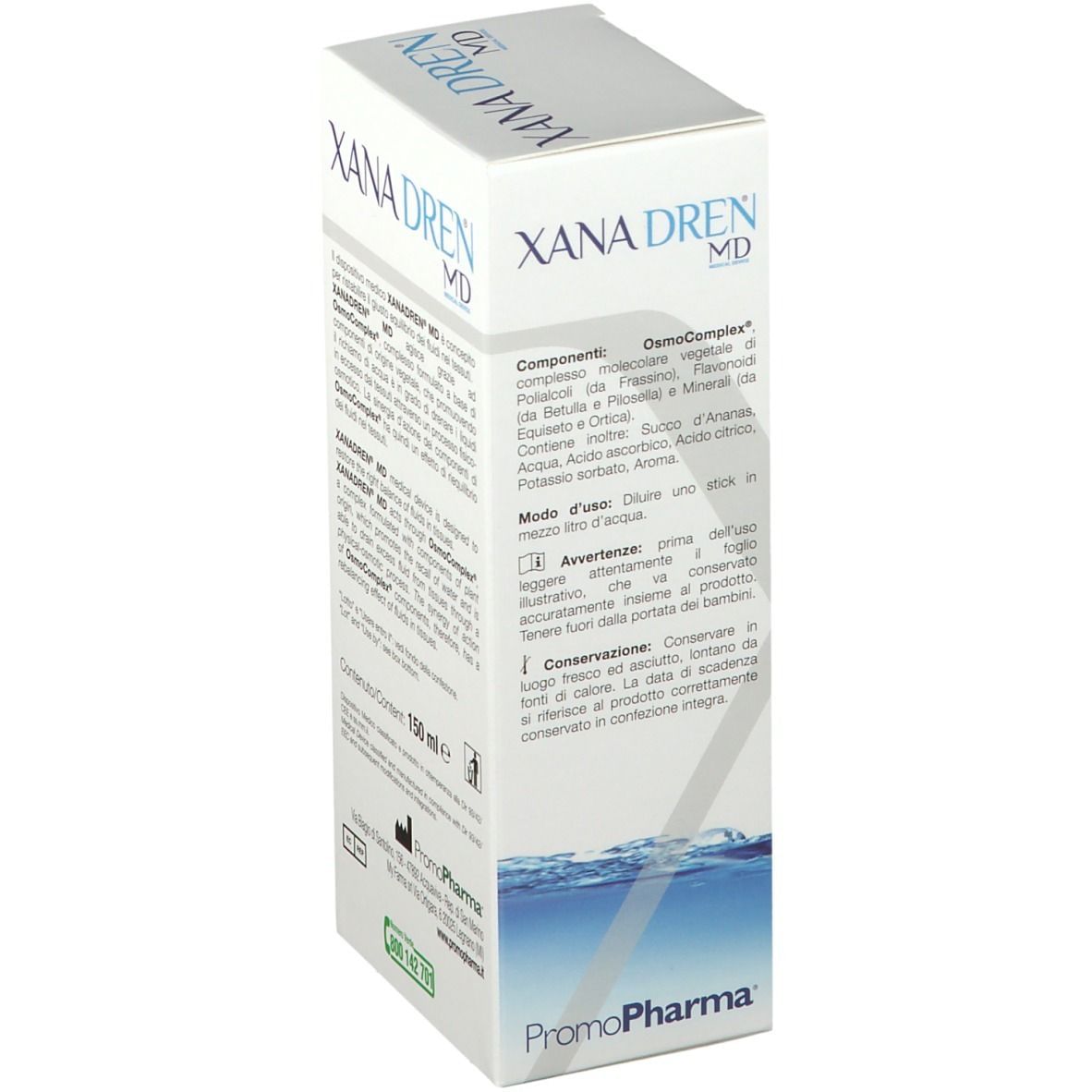 XANADREN ANANAS 10 STICK PACK X 15 ML