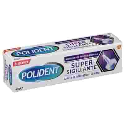 POLIDENT SUPER TENUTA+SIGILLANTE ADESIVO PROTESI DENTALE 40 G