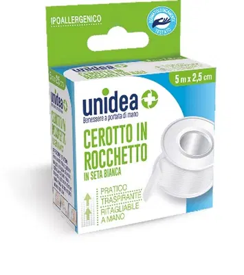 CEROTTO IN ROCCHETTO UNIDEA SETA M 5X2,5 CM CEROTTO IN ROCCHETTO UNIDEA SETA M 5X2,5 CM