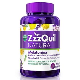 Vicks Zzzquil Natura 60 Pastiglie Gommose