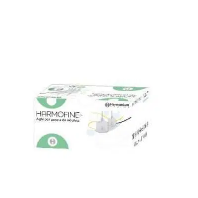 AGO HARMOFINE PENNA DA INSULINA GAUGE 32 6MM 100 PEZZI AGO HARMOFINE PENNA DA INSULINA GAUGE 32 6MM 100 PEZZI