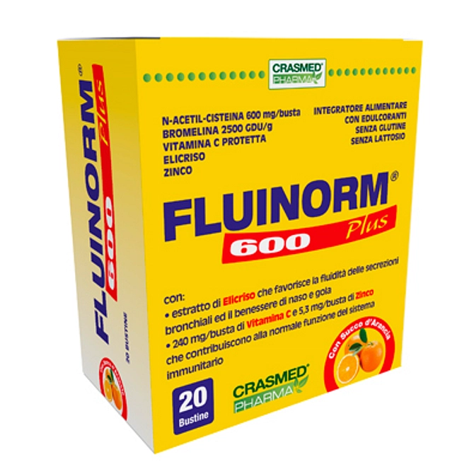 Fluinorm 600 Plus 20 Bustine