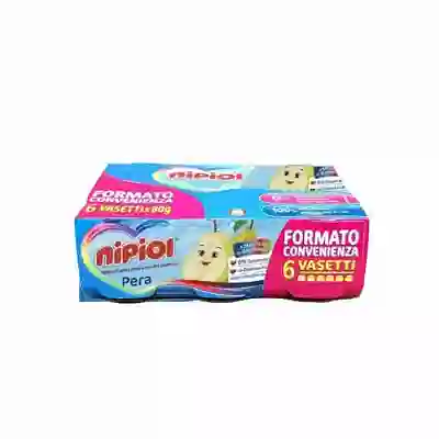 NIPIOL OMOGENEIZZATO PERA 6 X 80 G
