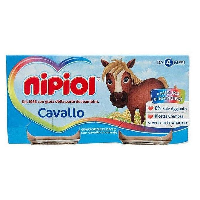 Nipiol Omogeneizzato Cavallo 4 X 80 G