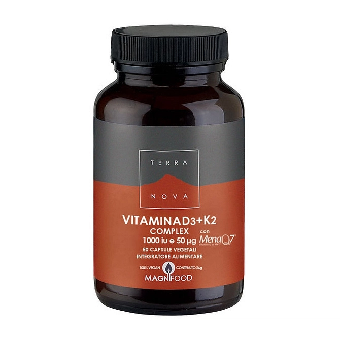 Terranova Vitamina D3 + K2 50 Capsule