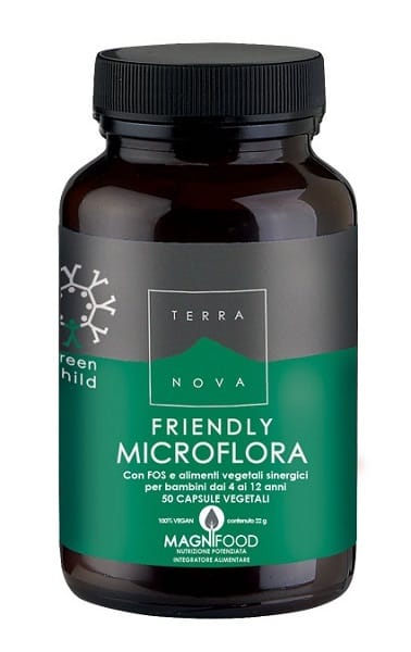 TERRANOVA GREEN CHILD FRIENDLY MICROFLORA 50 CAPSULE