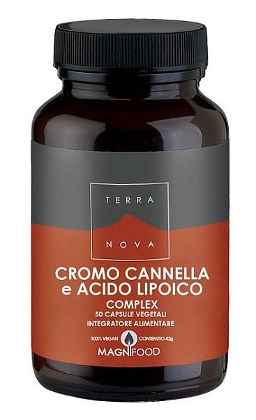 Terranova Cromo/Cannella/Acido Lipoico Complex 50 Capsule