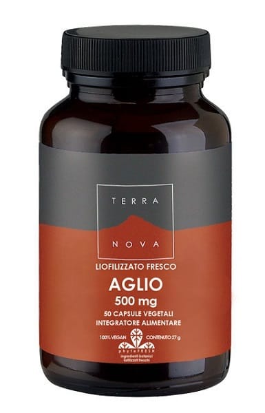 TERRANOVA AGLIO 500ML LIOFILIZZATO FRESCO 50 CAPSULE