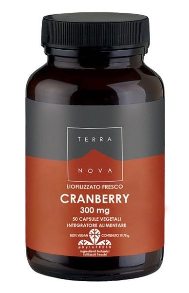 Terranova Cranberry 300 Mg Liofilizzato Fresco 50 Capsule
