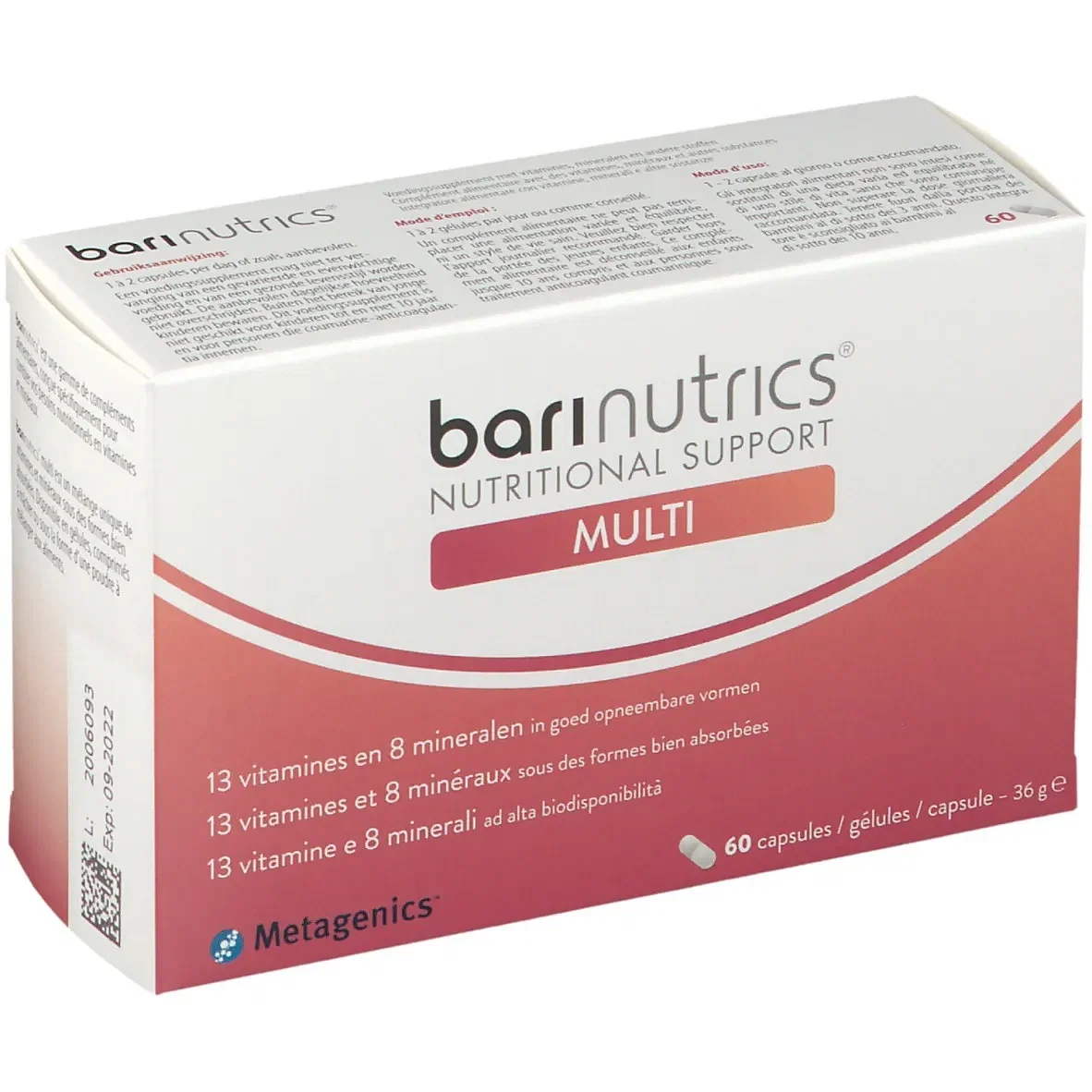 Barinutrics Multi 60 Capsule