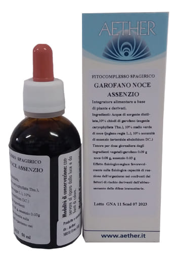 FITOCOMPLESSO SPAGIRICO GAROFANO NOCE ASSENZIO GOCCE 50 ML