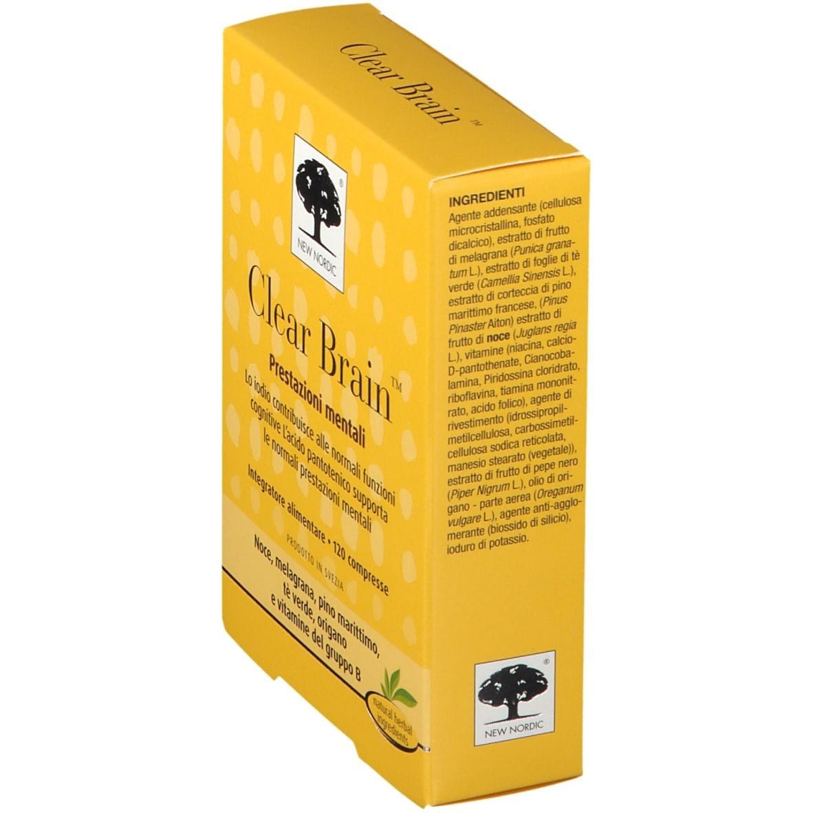 CLEAR BRAIN 120 COMPRESSE