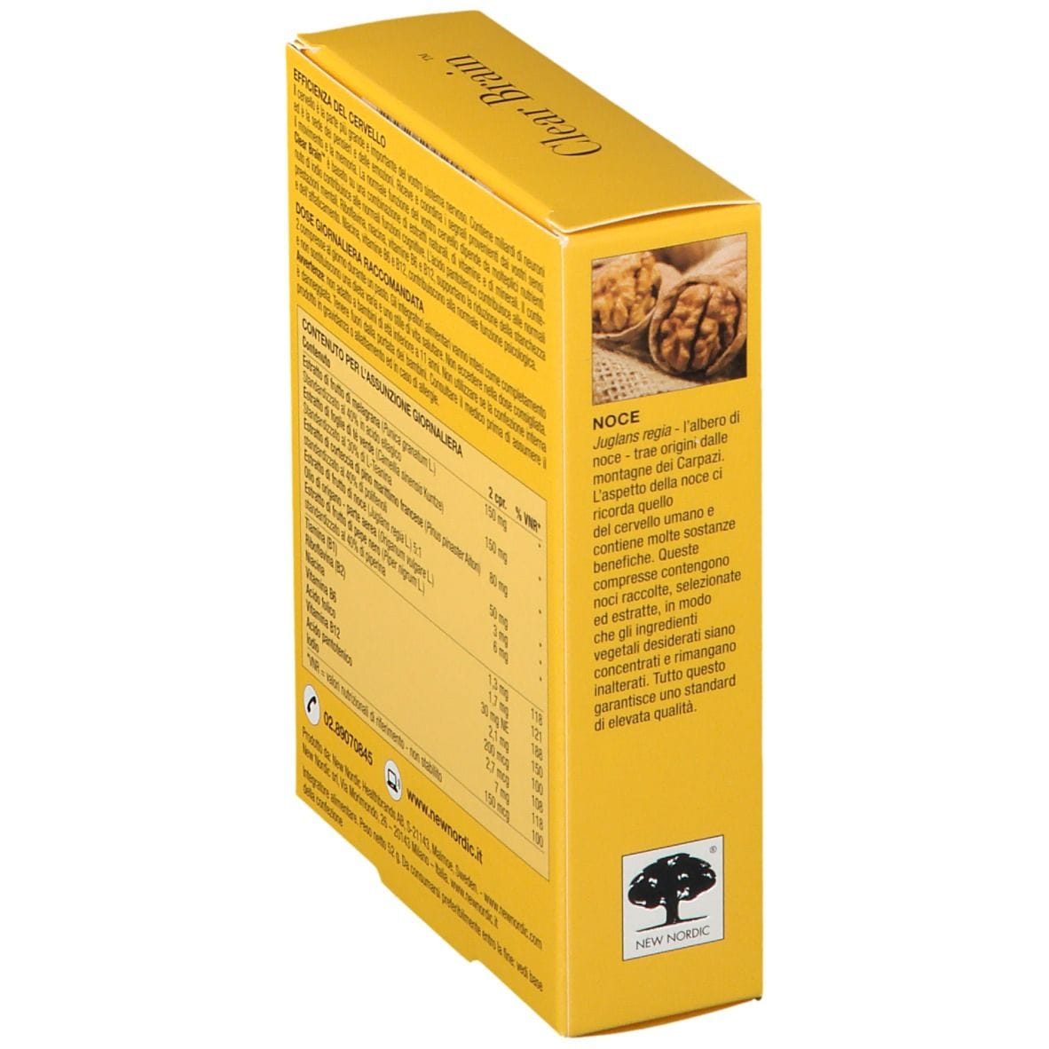 CLEAR BRAIN 120 COMPRESSE