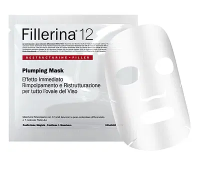 FILLERINA PLUMPING MASK 12HA BASE DOSAGGIO UNICO MASCHERA MONOUSO 25 ML FILLERINA PLUMPING MASK 12HA BASE DOSAGGIO UNICO MASCHERA MONOUSO 25 ML